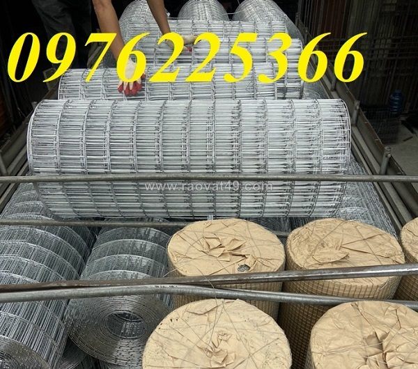 Lưới hàn mạ kẽm d4a50x50 hàng tấm, cuộn có sẵn kho