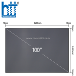 Màn chiếu tương phản cao 100 inch alr epson elpsc35