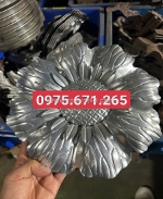 Mẫu hoa hướng dương dập lớn cho cổng sắt
