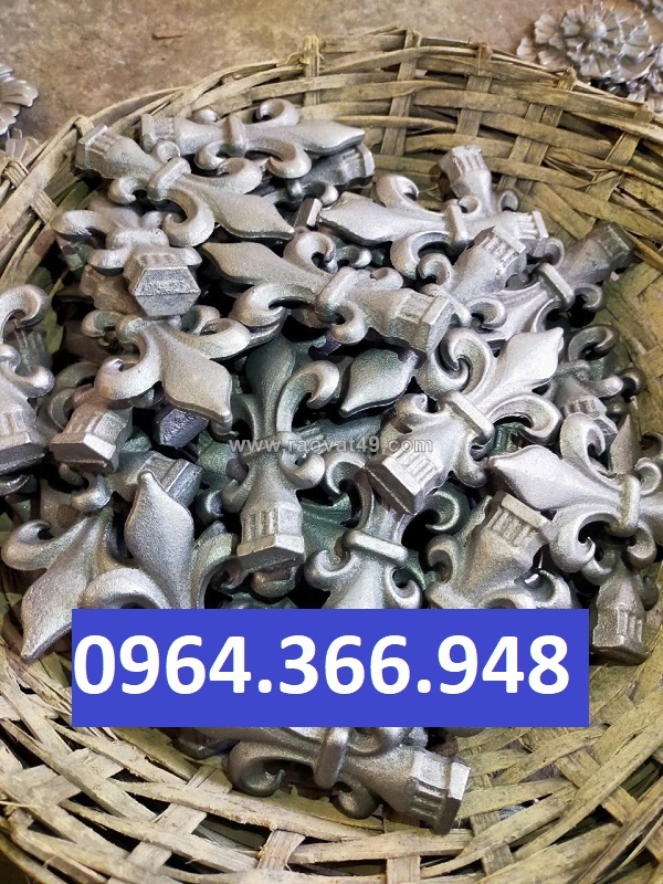 Mẫu mác gang đa dạng cho xưởng cơ khí