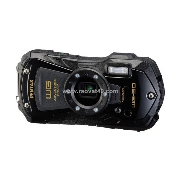 Máy ảnh chụp dưới nước ricoh pentax wg-90 đen