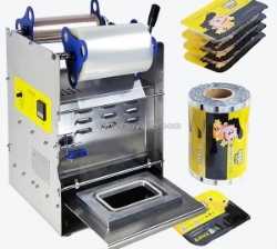 Máy dập nắp hộp nhựa ld804 - kín đẹp