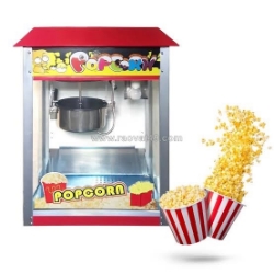 Máy làm bắp rang bơ tủ kính - đều vị