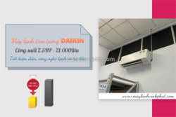 Máy lạnh treo tường daikin 2.5hp: tiết kiệm điện, công nghệ lạnh và lọc khí