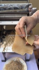 Máy thái và lạng bì heo liên hoàn - nhanh và đều