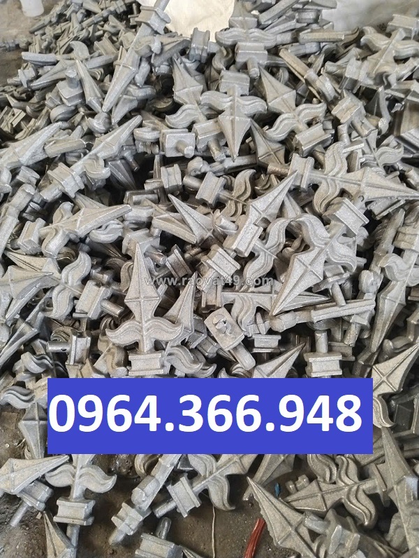 Mũi giáo gang cho cổng sắt mỹ thuật