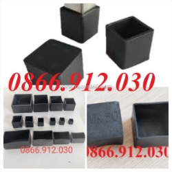 Nắp chụp sắt hộp vuông 40x40, bịt kín đầu hộp, tăng tính thẩm mỹ