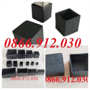 Nắp chụp sắt hộp vuông 40x40, bịt kín đầu hộp, tăng tính thẩm mỹ