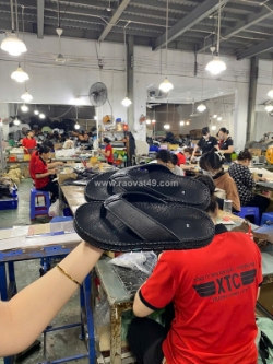 Nguồn hàng sỉ ổn định, dép da bò sỉ từ xưởng