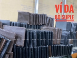 Nguồn hàng ví da giá xưởng – nhận sỉ trực tiếp tại xưởng trường chinh