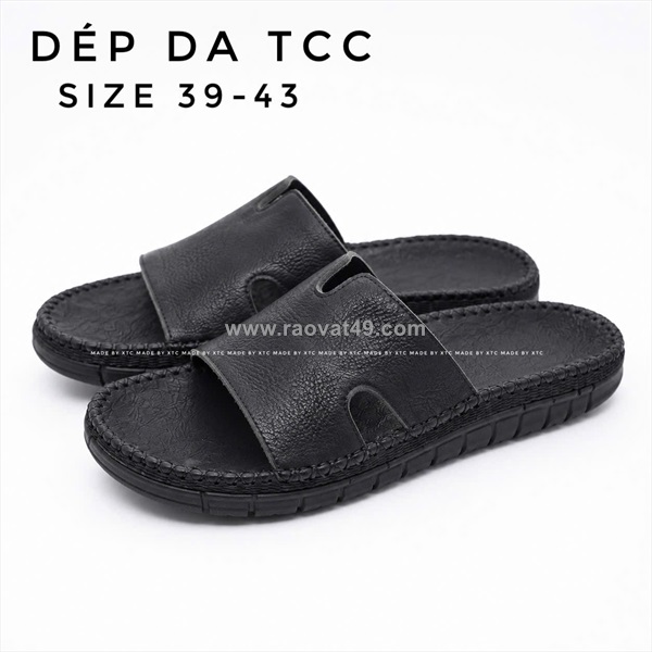 Nguồn sỉ dép da bò tại xưởng không qua trung gian