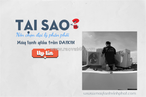 Nhận khảo sát + thi công lắp đặt điều hòa giấu trần (nối ống gió) daikin