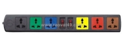 Ổ 6d có nắp che dây 3m x 2 – gọn gàng, tiện dụng, an toàn hơn