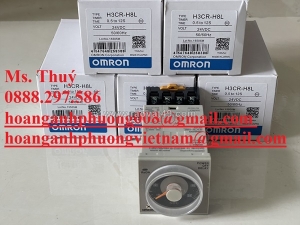 Omron h3cr-h8l - relay thời gian giá ưu đãi - hoàng anh phương