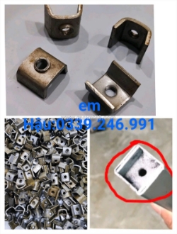 Pát hàn vuông có ren – đai ốc hàn bắt sắt hộp giá tại xưởng