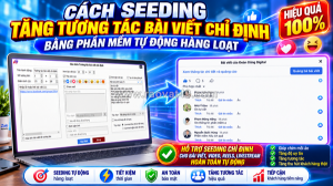 Phần mềm hỗ trợ seeding bài viết trên facebook tự động
