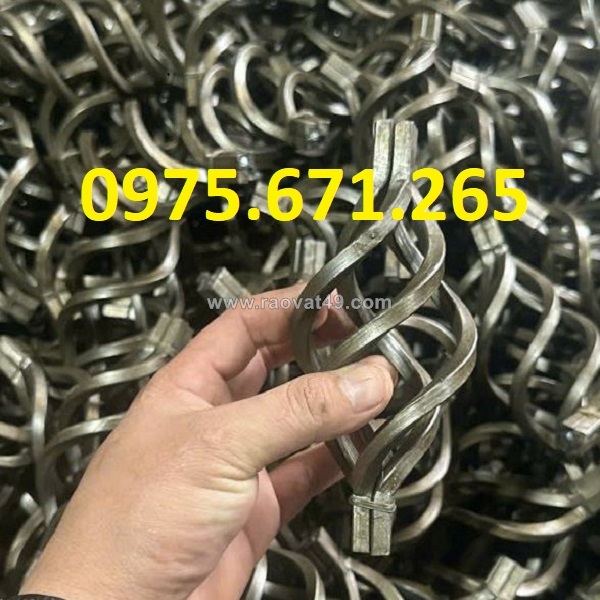 Quả rọ trám cho những mẫu lan can cần điểm nhấn