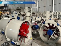 Quạt hướng trục trong bãi đỗ xe tầng hầm: giải pháp cải thiện lưu thông không khí