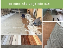 Sàn nhựa dán keo có bền không? ưu nhược điểm sàn dán keo