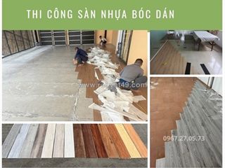 Sàn nhựa dán keo có bền không? ưu nhược điểm sàn dán keo