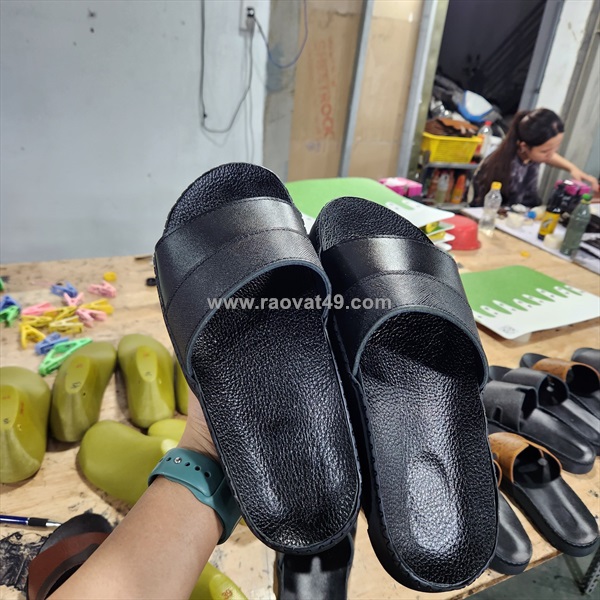 Sỉ dép da bò giá xưởng – nhiều mẫu cho shop nhập hàng