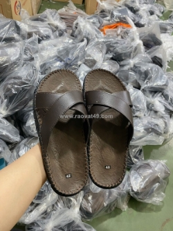 Sỉ dép da hàng có sẵn - sẵn mẫu, sẵn số lượng cho shop