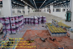 Sơn epoxy kcc et5660-d80680 xám hệ lăn 3 lớp  09641645 huệ