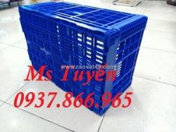 Sọt công nghiệp, sọt gấp gọn cao 30cm, sọt nguyên sinh