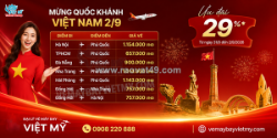 Sun phuquoc airways ưu đãi ngày 2/9
