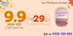 Sun phuquoc airways ưu đãi ngày song đôi 9/9