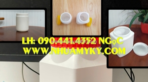 Sx hủ nhựa 50gr trắng, hủ nhựa 100g màu vàng, hủ nhựa 200g nắp đỏ, hủ nhựa 500g dày đựng mỹ phẩm