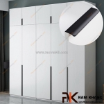 Tại sao tay nắm tủ quần áo cánh cao nên lựa chọn tay nắm tủ dài? giải đáp từ chuyên gia nội thất