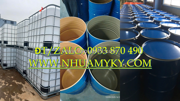 Tank nhựa ibc 1000 lít đựng hóa chất, bồn nhựa 1000 lít vuông đựng nước công trình, téc nhựa 1000 lít ( 1 khối)
