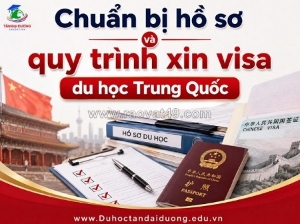 Tham khảo hồ sơ cần được chuẩn bị cho kế hoạch du học trung quốc