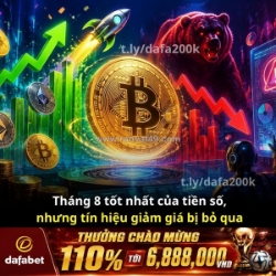 Tháng 8/2026: crypto tăng mạnh nhất năm — nhưng rủi ro đang bị bỏ qua?