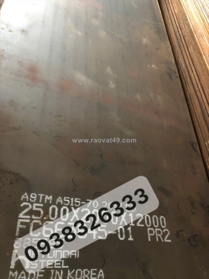 Thép dùng cho thành lò hơi,  astm a515 gr70 / a516 gr70 thép chịu nhiệt lò hơi