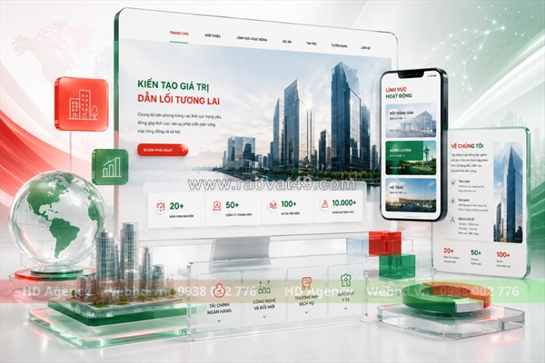 Thiết kế website giới thiệu công ty chuẩn seo cho email doanh nghiệp