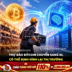 Thợ đào bitcoin đang dần chuyển hướng sang ai.