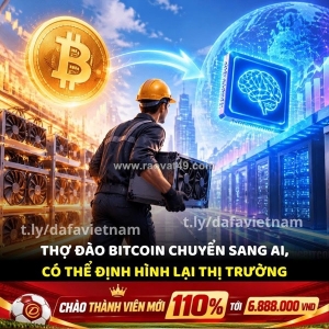 Thợ đào bitcoin đang dần chuyển hướng sang ai.