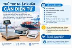 Thủ tục nhập khẩu cân điện tử