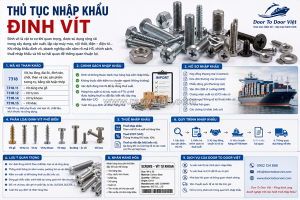 Thủ tục nhập khẩu đinh vít