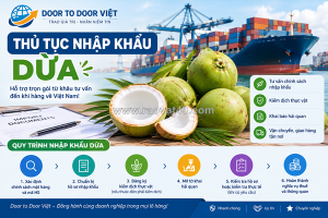 Thủ tục nhập khẩu dừa