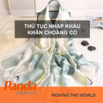Thủ tục nhập khẩu khăn choàng cổ