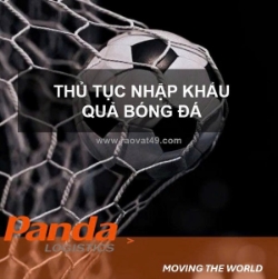 Thủ tục nhập khẩu quả bóng đá