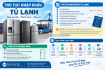 Thủ tục nhập khẩu tủ lạnh