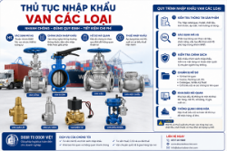 Thủ tục nhập khẩu van các loại