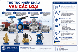 Thủ tục nhập khẩu van các loại
