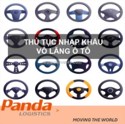 Thủ tục nhập khẩu vô lăng ô tô