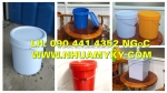 Thùng đựng sơn 30 lít tròn, vỏ thùng đựng sơn 22 lít, xô nhựa 20 lít tròn, thùng nhựa vuông  lít đựng nhớt