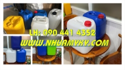 Thùng nhựa 30l đựng hóa chất bảo quản hàng hóa, can nhựa 25 lít đựng chất ngâm tẩy trắng